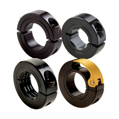 Anodized Hex Split Thread Shaft Collar Lock With Set Screw