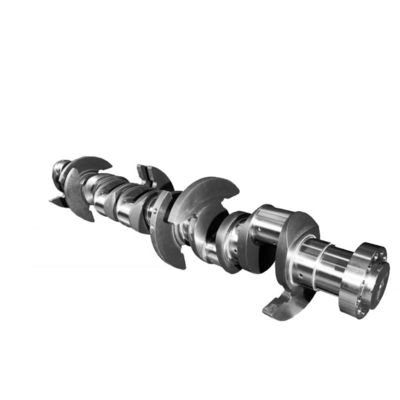Class IT6 Crankshaft Cam 42crmo Alloy Steel Engine Crankshaft Ra1.25-0.63um