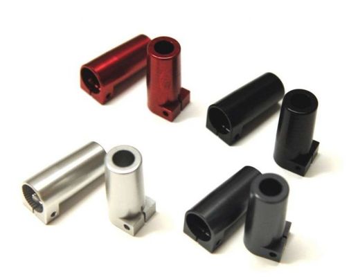 Green Red CNC Aluminum Parts Precision Numerical Control Machining