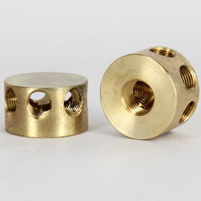 CNC Precision Brass Turned Components Silkscreen Printing Surface