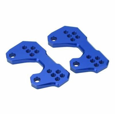 Blue 0.05mm CNC Aluminum Bracket Aluminum CNC Machining Parts